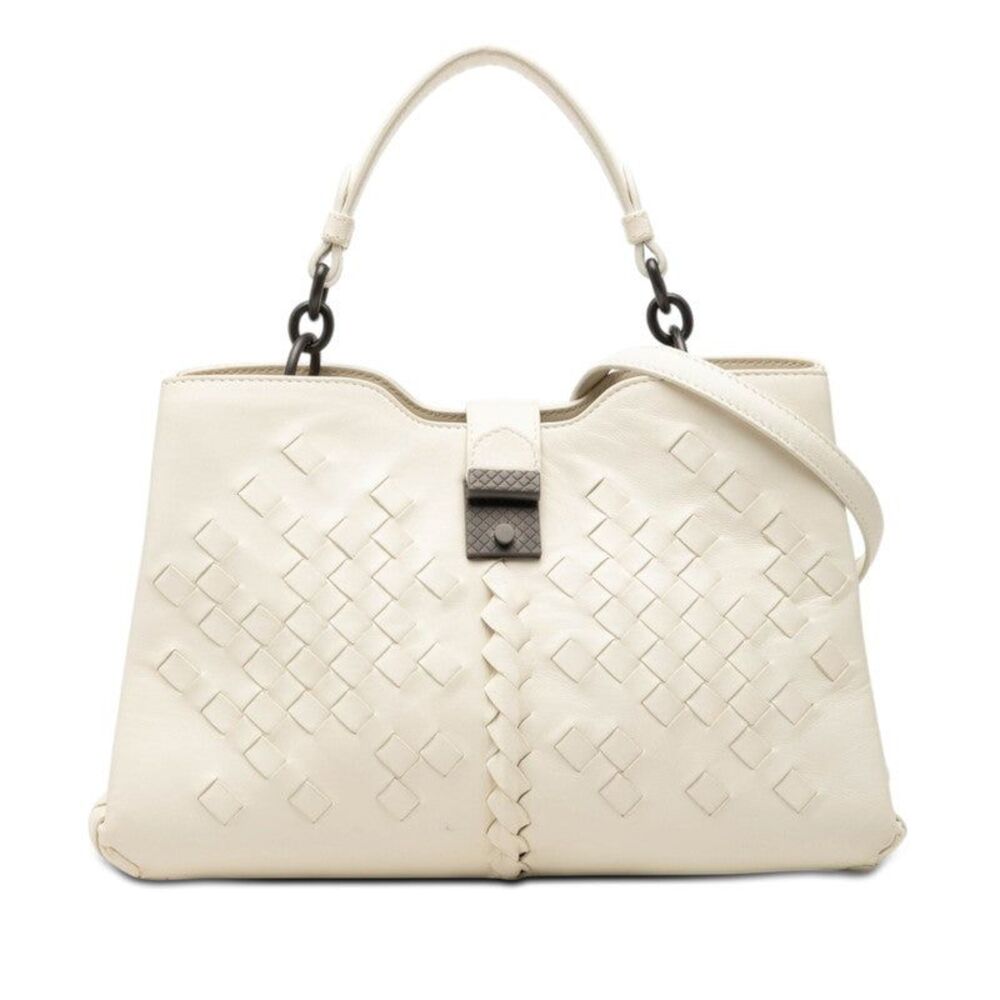Bottega Veneta Napoli Intrecciato 2-Way Handbag